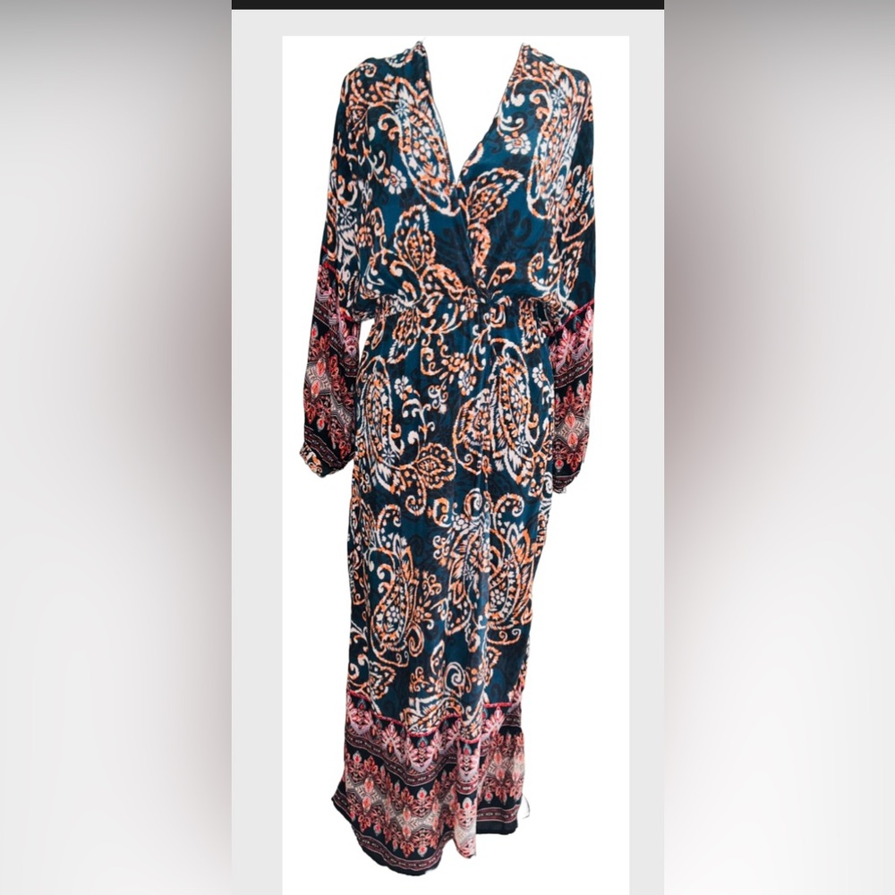 ❣️❣️BOHEMIAN WRAP KIMONO‎ Maxi Dress❣️❣️